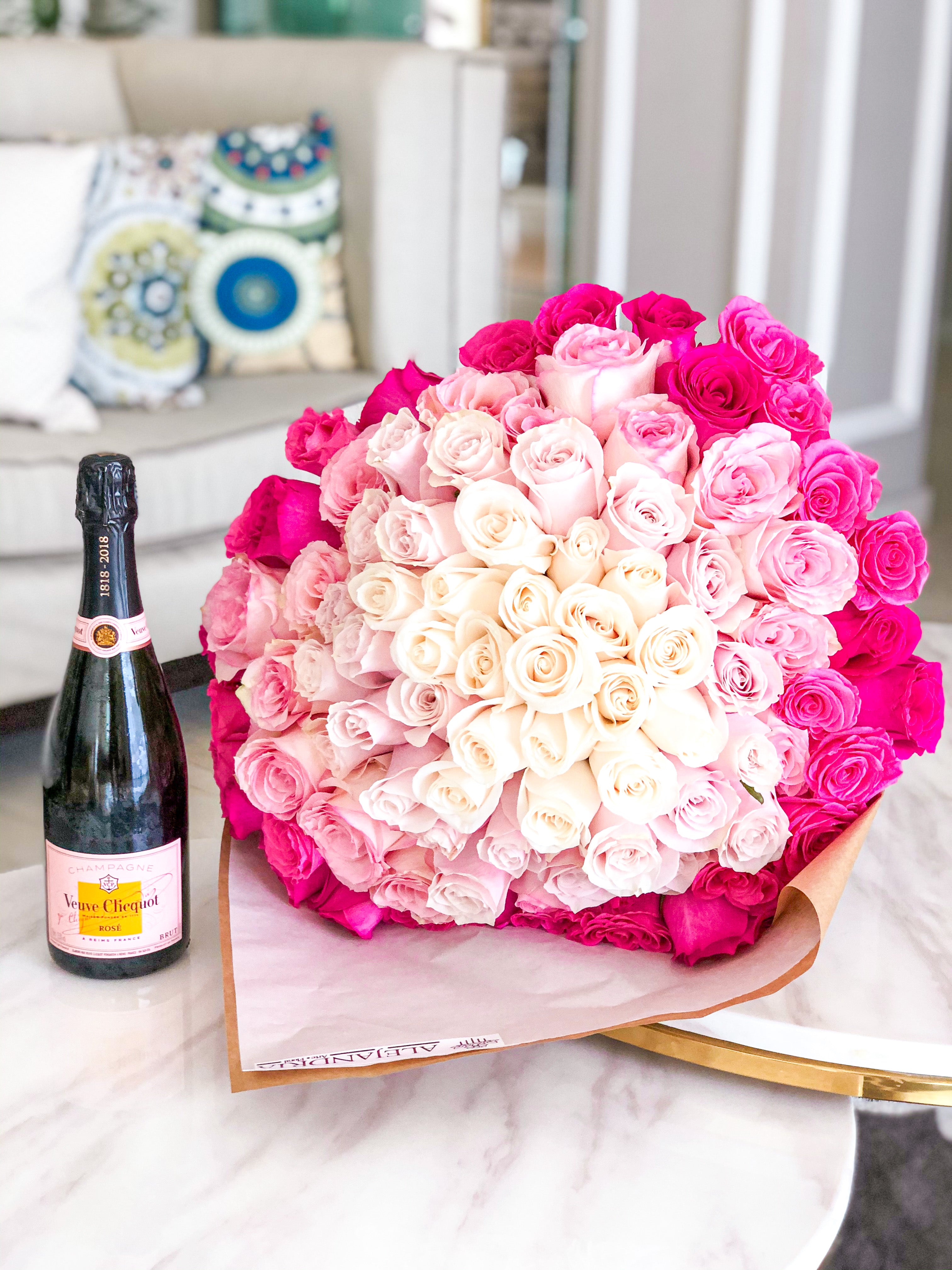 Ramo formato Bouquet "100 Roses" - Alejandría Arte Floral 
