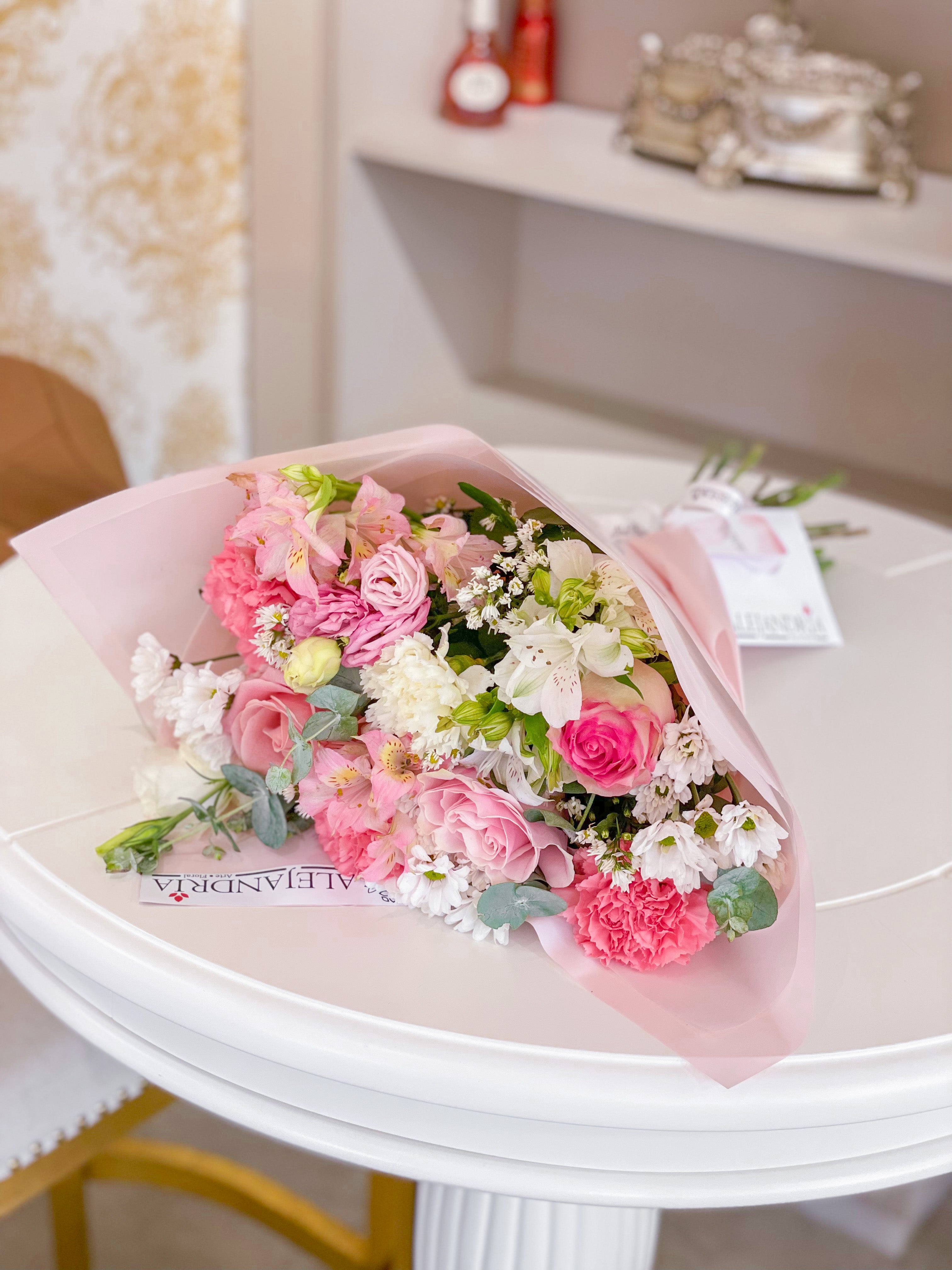 Ramo Topacio Savage Bouquet - Alejandría Arte Floral 